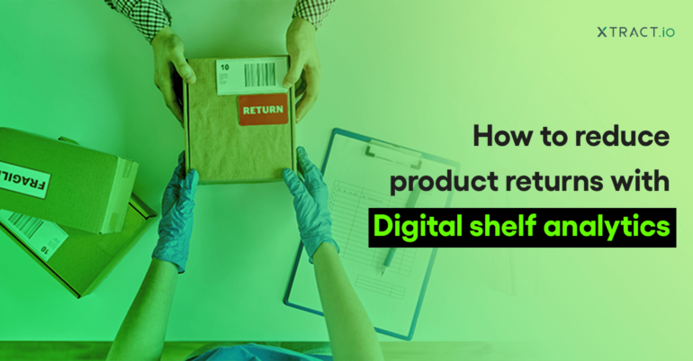 product returns with Digital shelf analytics